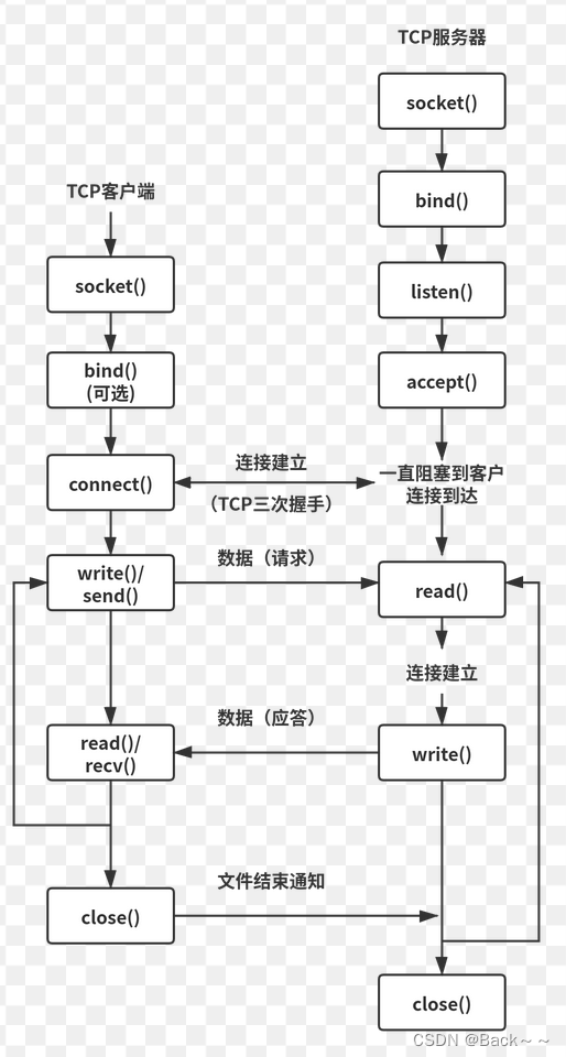 构建socket的客户端和服务端