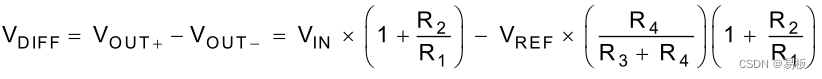 VDIFF 的传递函数
