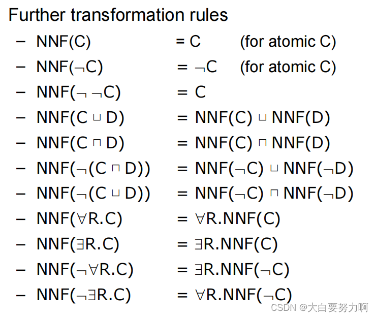 Negation Normal Form (NNF)4