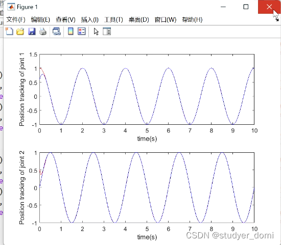 matlab simulink 二自由度机器手臂