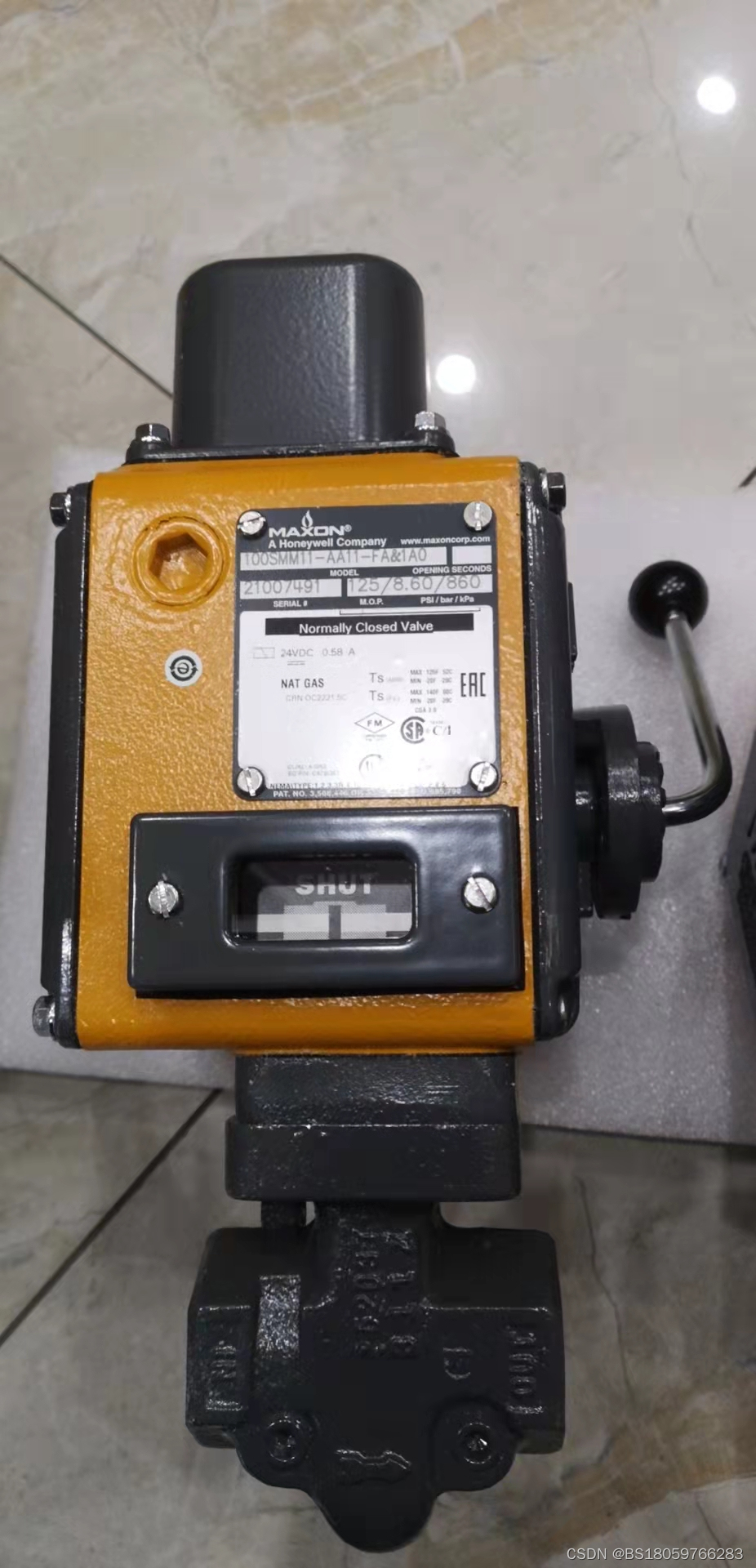 s100切断阀皮膜腔的引压管连接至调压阀出口端,当检测到的压力超过