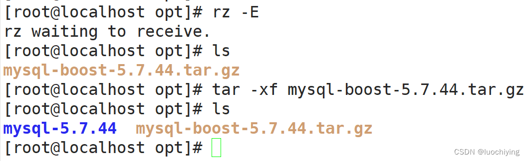 MYSQL数据库基础