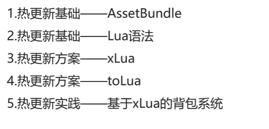 Unity3D学习之Lua<span style='color:red;'>热</span><span style='color:red;'>更新</span><span style='color:red;'>解决</span><span style='color:red;'>方案</span>（一）AB包和LUA语法