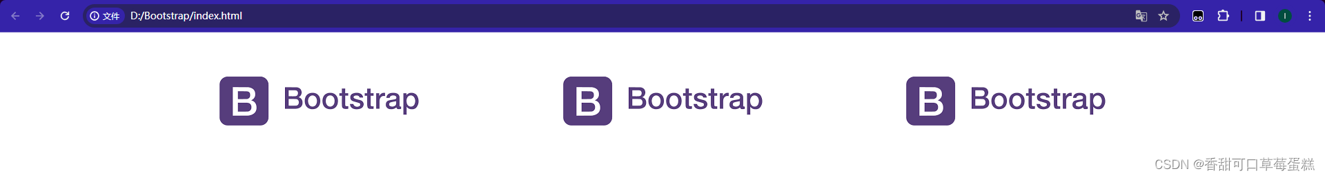 BootStrap 5 保姆级教程（三）：表格  图片