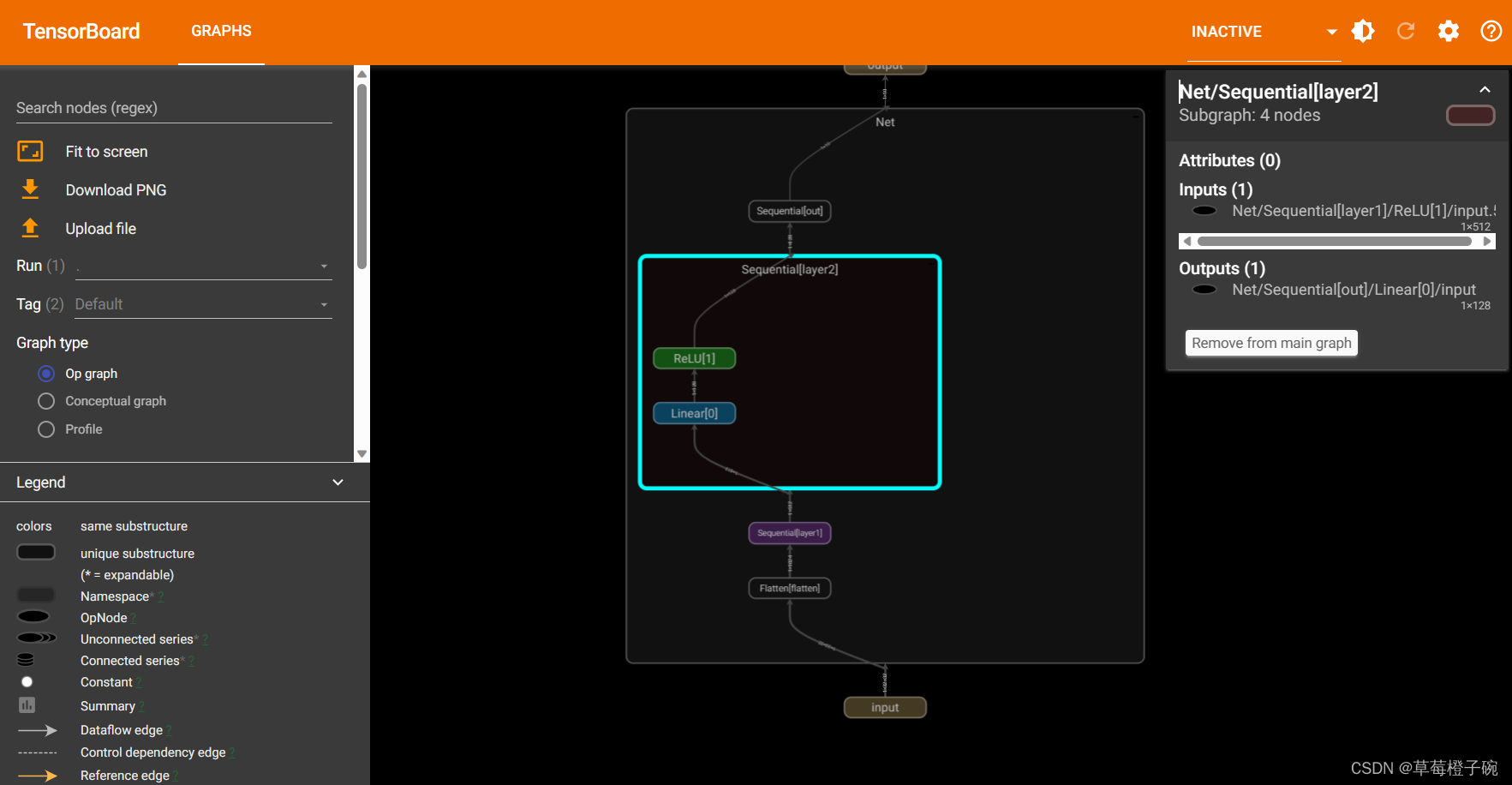 使用Tensorboard可视化网络结构（基于pytorch）