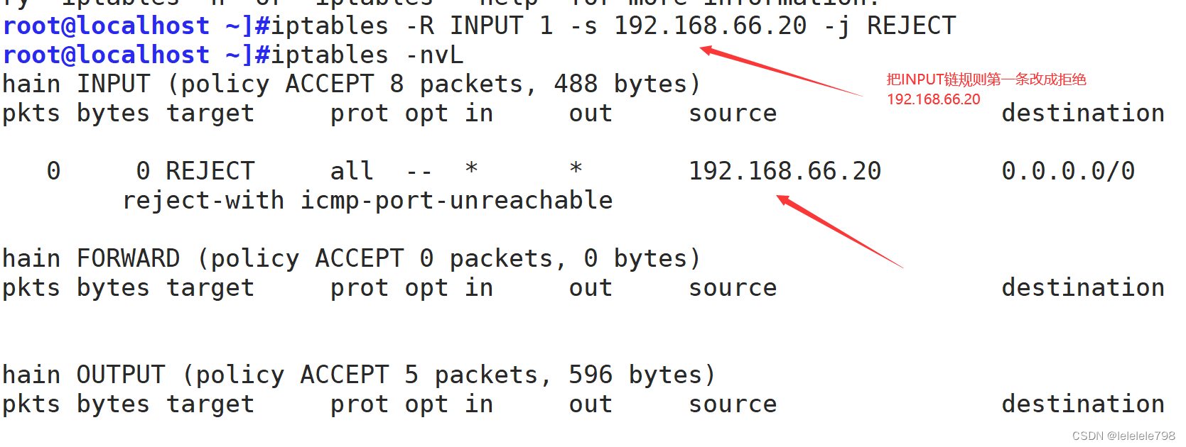 linux 之iptables