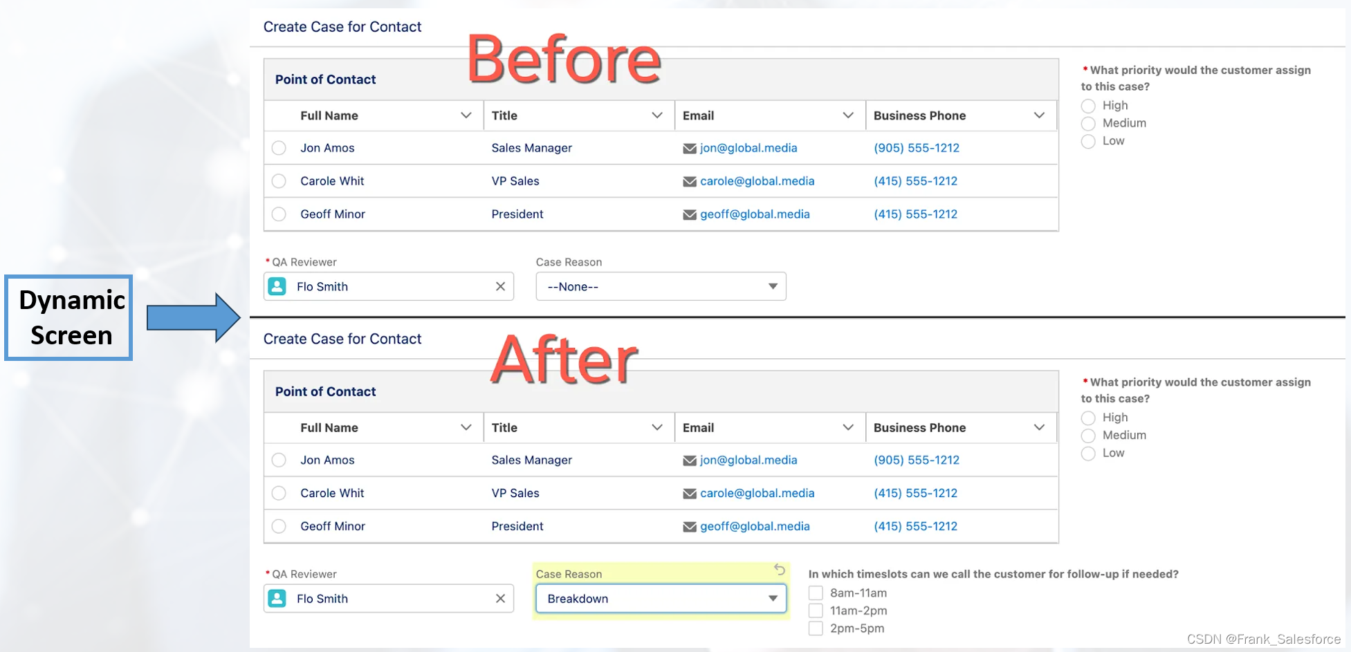 Salesforce Flow - Screen Flow设置详解