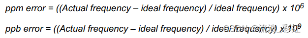 <span style='color:red;'>32</span>.768KHz时钟<span style='color:red;'>RTC</span><span style='color:red;'>晶</span><span style='color:red;'>振</span>精度PPM值及频差计算