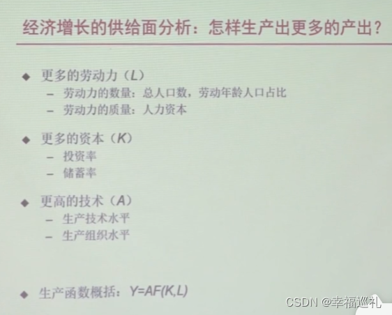 【北京大学】徐高《金融经济学二十五讲》