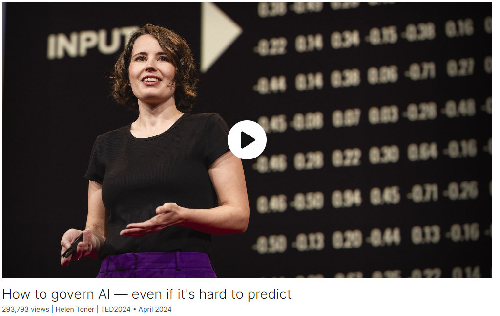 跟TED演讲学英文：How to govern AI — even if it‘s hard to predict by Helen Toner