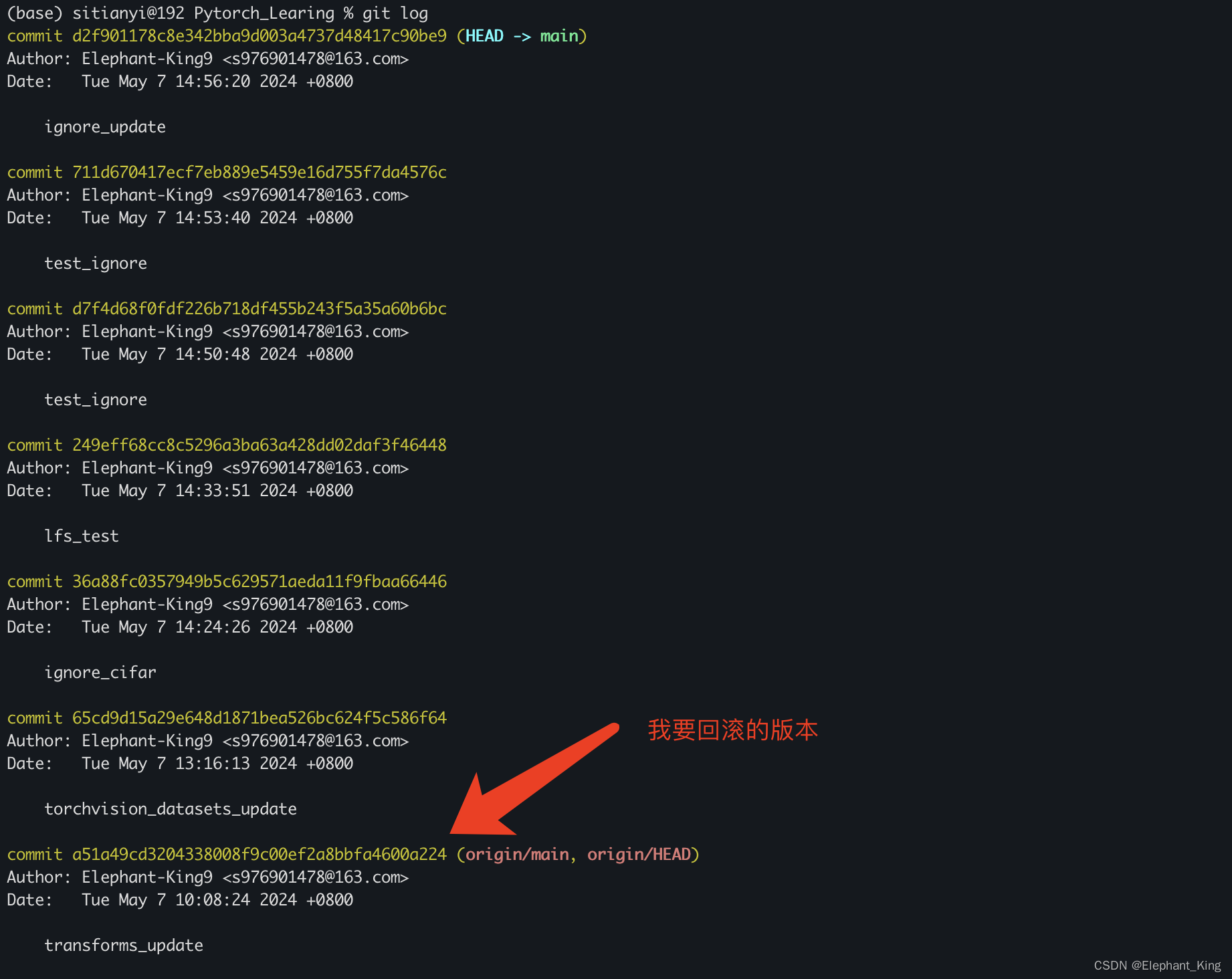【Git】Commit后进行<span style='color:red;'>事务</span><span style='color:red;'>回</span><span style='color:red;'>滚</span>