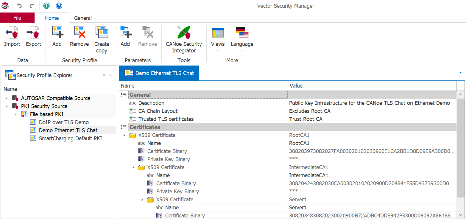 Vector Security Manager