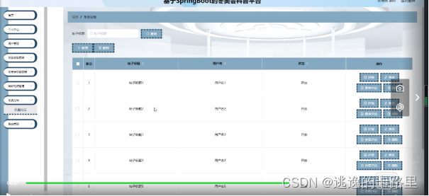 Java毕业设计-基于springboot开发的冬奥会科普平台系统-毕业论文+PPT（有源代码）