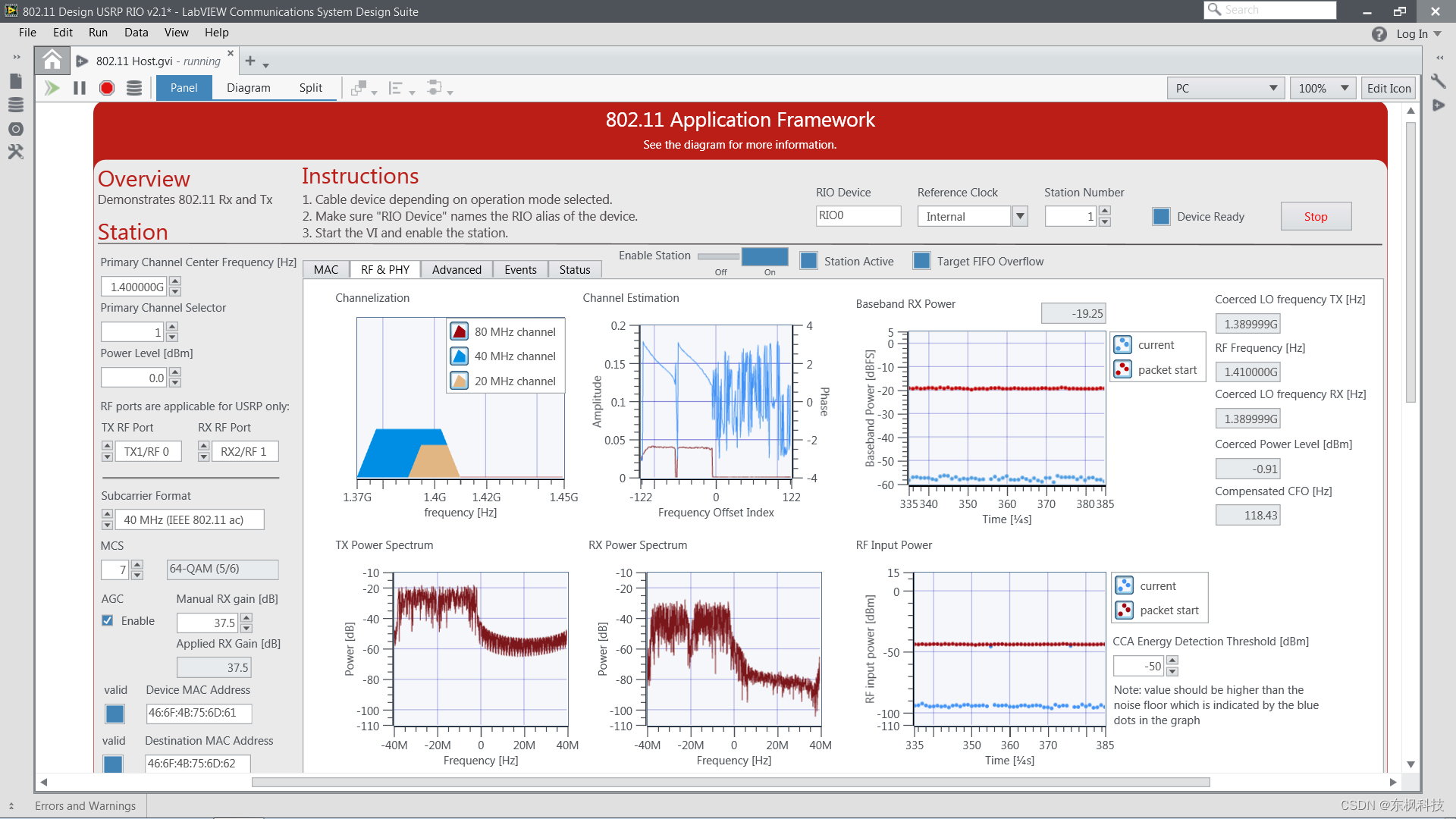 LabVIEW 通信应用程序框架概述