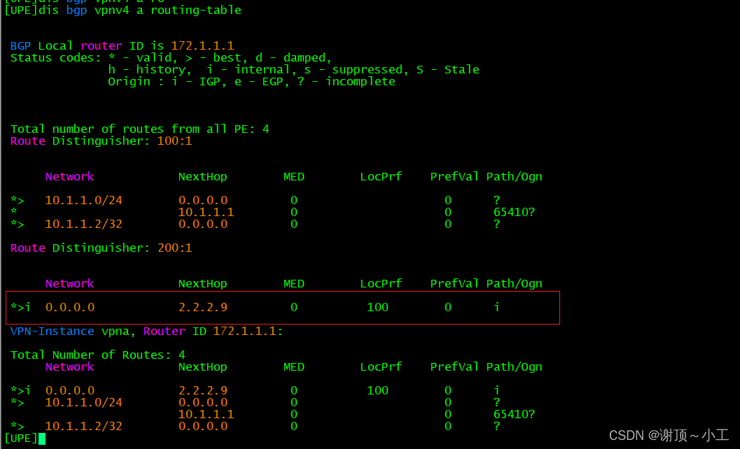 HW-MPLS VPN-HoVPN技术实验