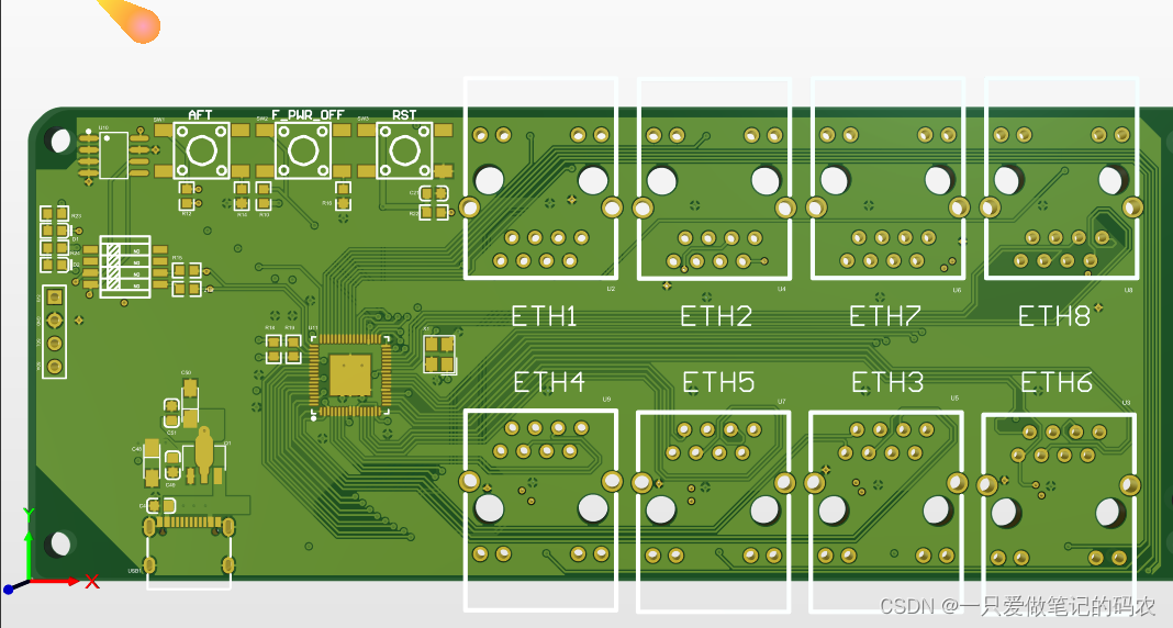 自己画的PCB