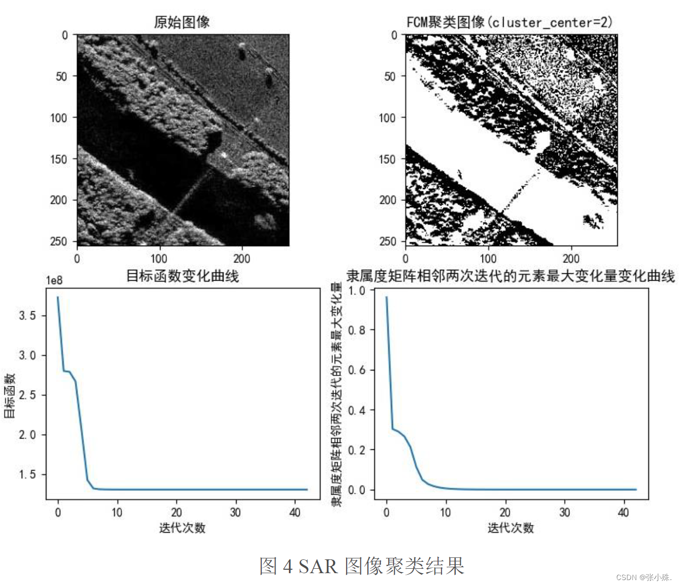 基于K-means和FCM算法的合成纹理图像及SAR图像的分割