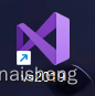 Visual Studio的桌面快捷方式图标不显示