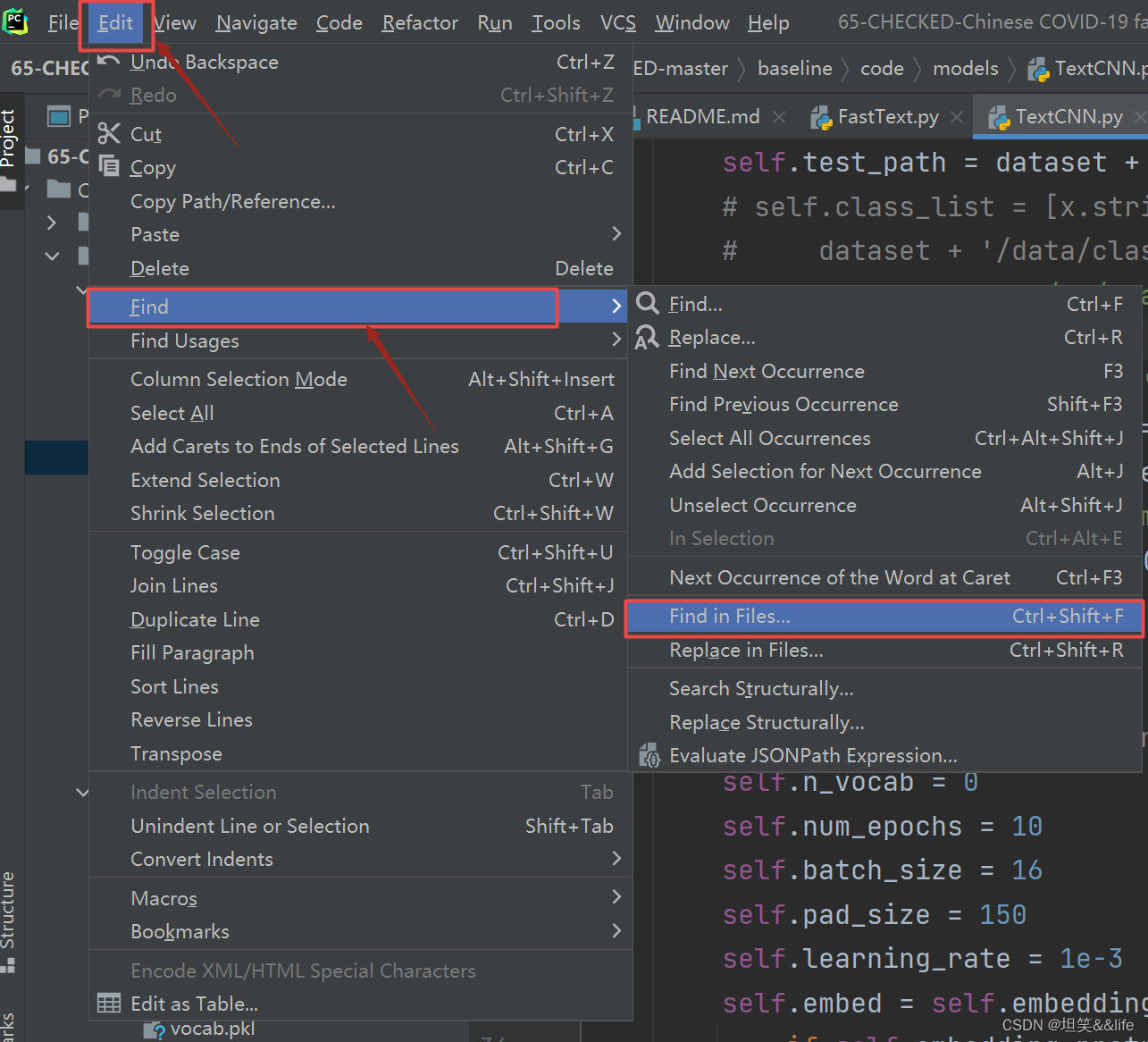 Python系列（<span style='color:red;'>亲</span><span style='color:red;'>测</span><span style='color:red;'>有效</span>）：Pycharm<span style='color:red;'>中</span><span style='color:red;'>全局</span>查找及替换关键字