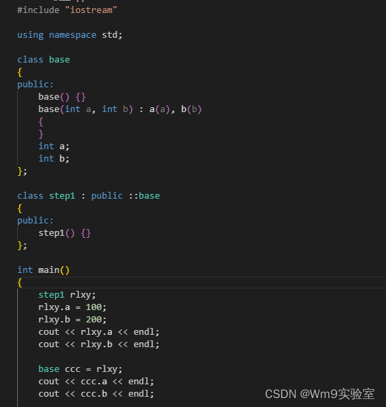 C++基础 -20- 基类覆盖父类