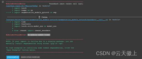 【python】成功解决“ModuleNotFoundError: No module named ‘timm’”错误的全面指南
