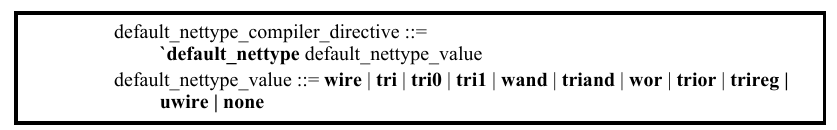 【verilog-语法】编译命令（ compiler directives ）