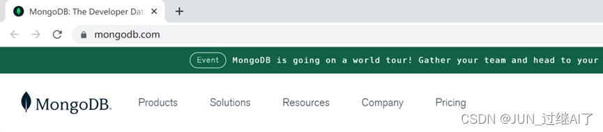 图1 mongoDB官网