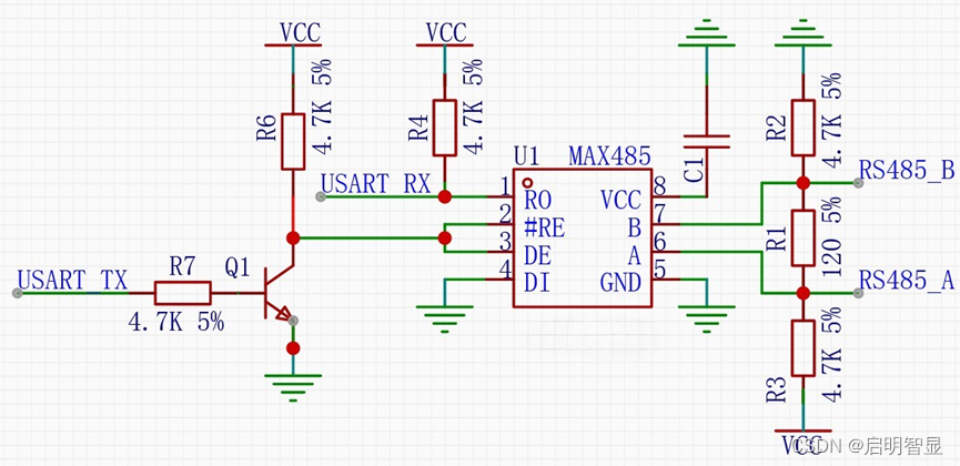 【启明智显技术分享】关于RS485自动收发电路的问题整理