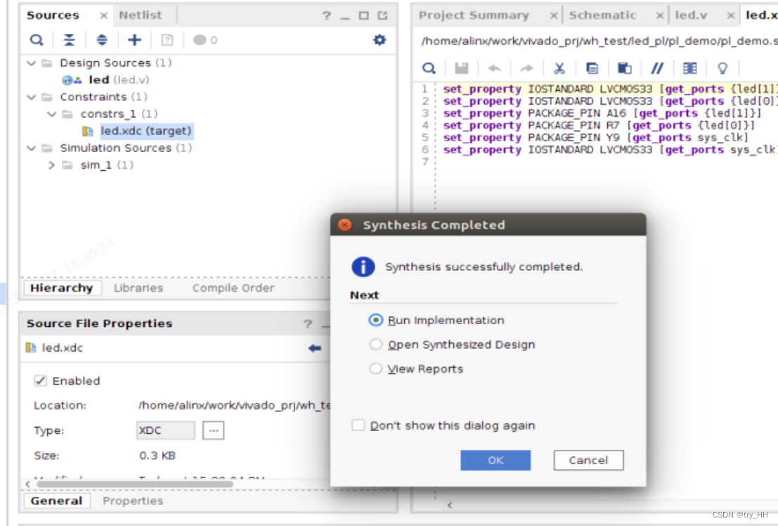 ZYNQ AX7021基础开发梳理---（1）PL工程创建调试流程梳理-CSDN博客