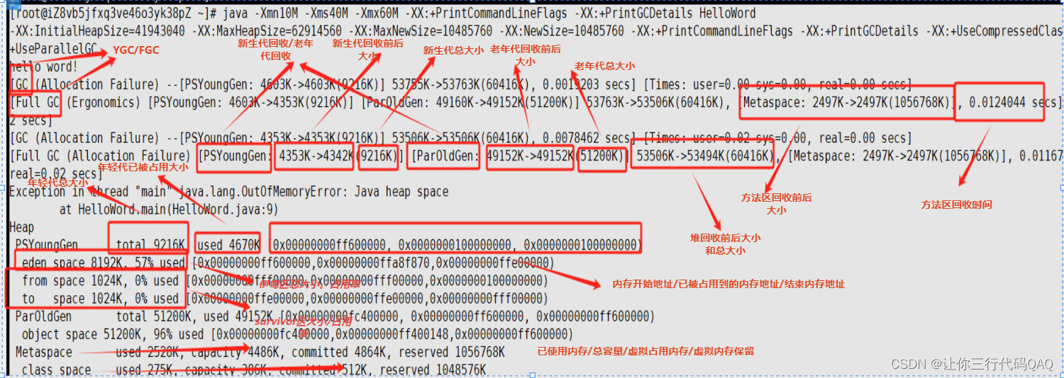 JVM-GC-常用调优命令和GC参数