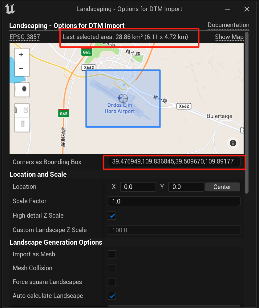 UE5 Landscaping MapBox 学习笔记