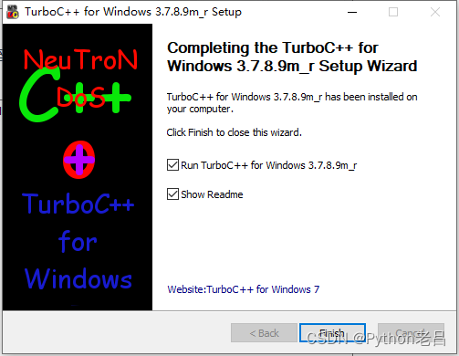 Turbo C++ v3.7.8.9的下载和安装(C语言编辑器完整安装步骤详细图文教程)