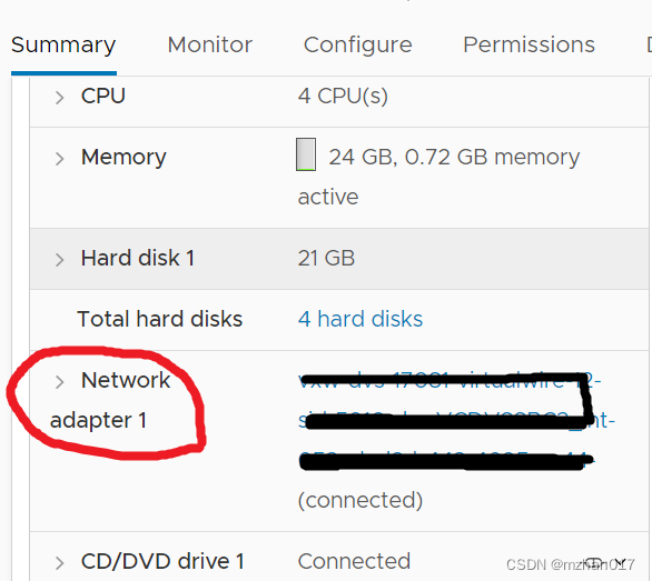 [VMware] 修改参数的一个问题