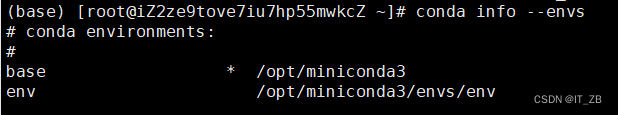 阿里云 linux Centos7 安装 Miniconda3 + 创建Python环境