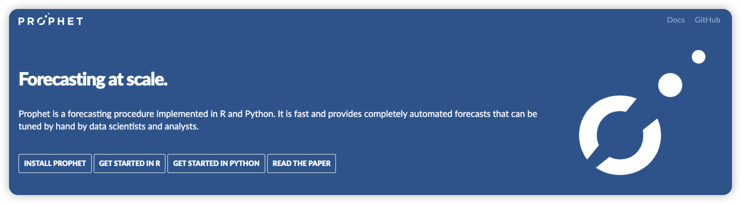 【时序预测】2、prophet：Forecasting at Scale | Python 文档教程