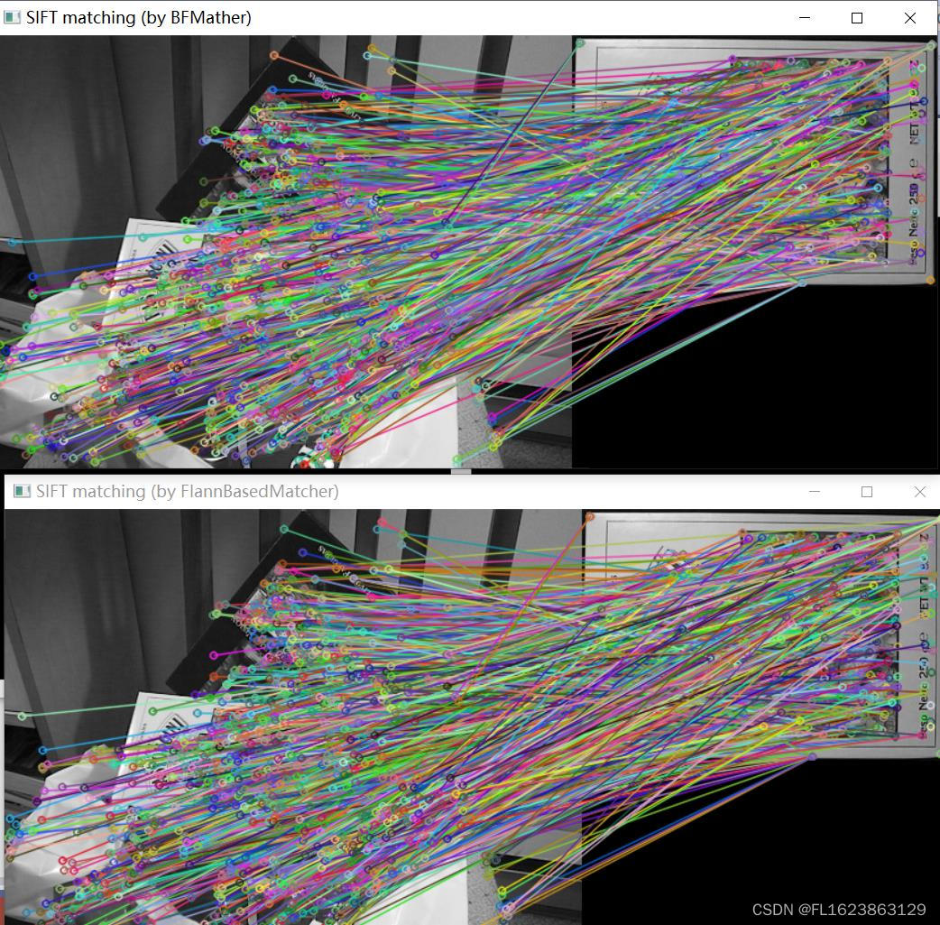 [C#][opencvsharp]opencvsharp sift和surf特征点匹配