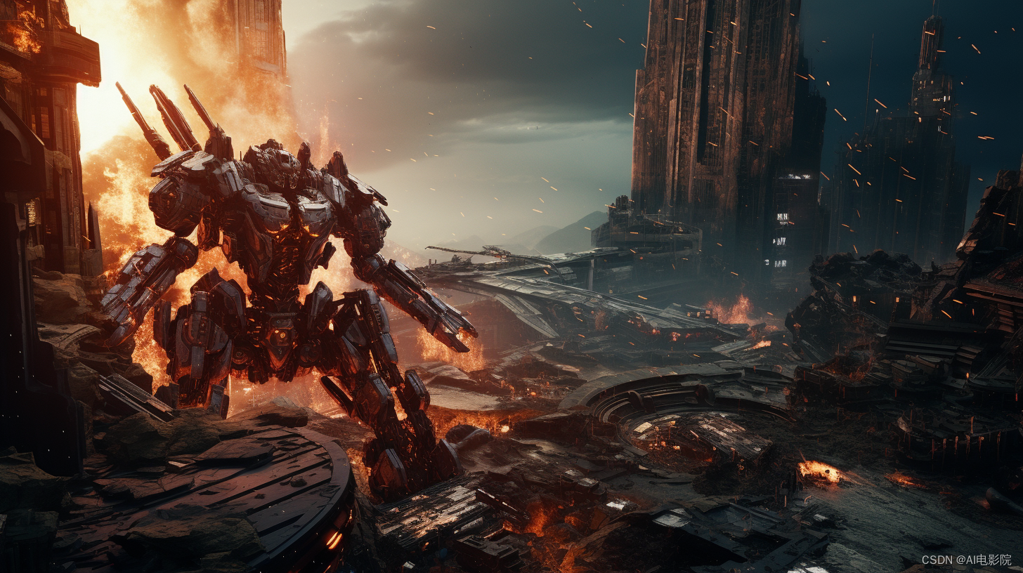 ai创作科幻电影《变形金刚8:初代》震撼来袭(上)