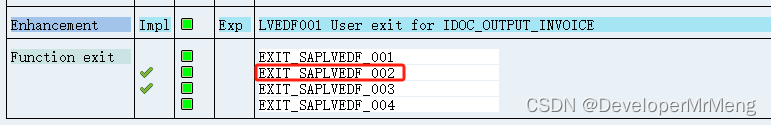 ABAP添加VF02输出类型并重新触发IDOC出站