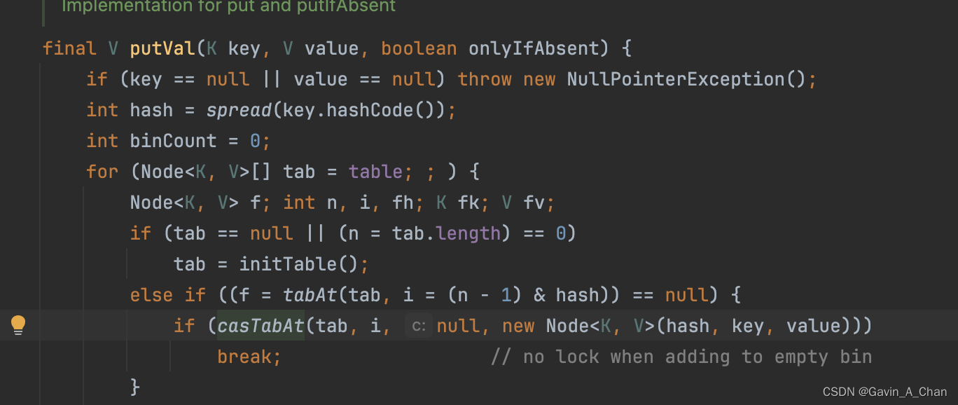 关于ConcurrentHashMap的键值不为null的见解。_concurrenthashmap key不能为nullCSDN博客