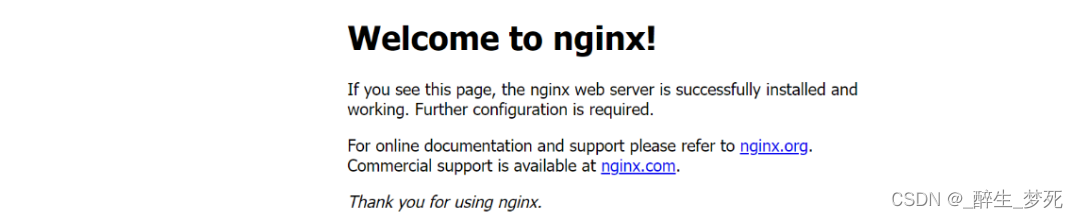 <span style='color:red;'>Docker</span> <span style='color:red;'>安装</span> <span style='color:red;'>Nginx</span>