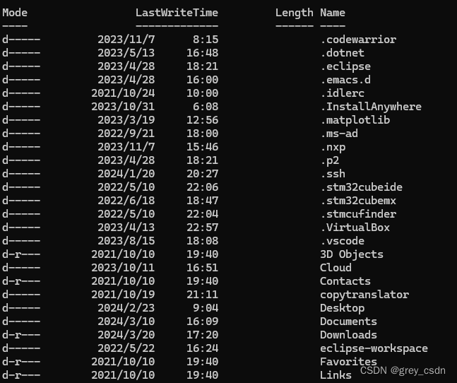 1912_PowerShell<span style='color:red;'>的</span><span style='color:red;'>几</span><span style='color:red;'>个</span>目录<span style='color:red;'>相关</span><span style='color:red;'>的</span>命令