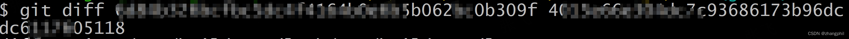 git diff查看<span style='color:red;'>比</span><span style='color:red;'>对</span>两<span style='color:red;'>次</span>不同时间点提交<span style='color:red;'>的</span>异同