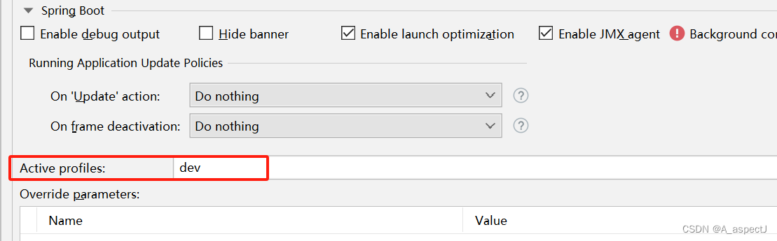 SpringBoot 多环境的配置（附截图）