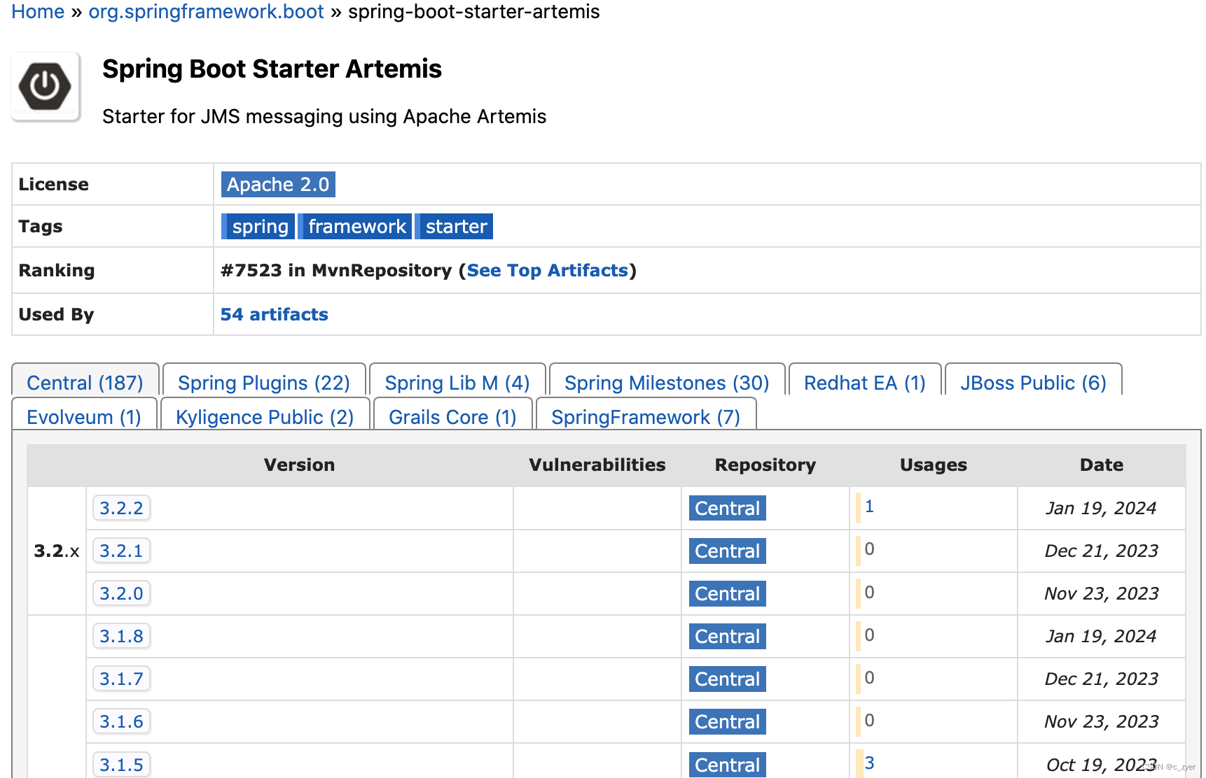 ActiveMQ|<span style='color:red;'>03</span>-Artemis与SpringBoot<span style='color:red;'>客户</span><span style='color:red;'>端</span>访问