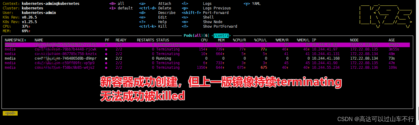 Ubuntu镜像与K8S冲突，容器持续Terminating