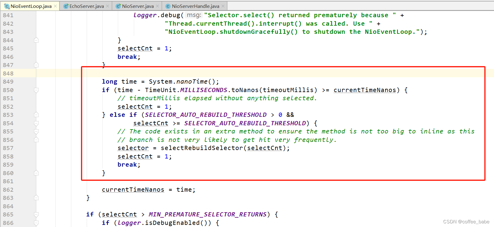 Netty是如何解决JDK中的Selector的bug的？