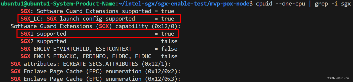 【<span style='color:red;'>SGX</span>系列教程】（一）Intel-<span style='color:red;'>SGX</span> SDK在ubuntu<span style='color:red;'>22</span>.04下安装全流程