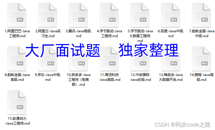 最新Java面试题2【2024初级】