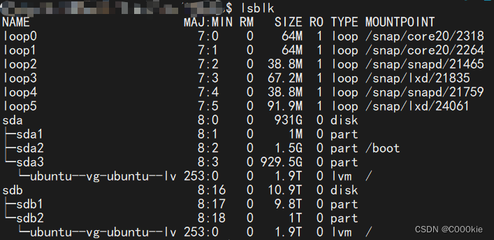 Linux扩展lvm分区实践 -- 使用其他磁盘的空间