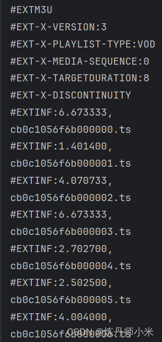 4.用python爬取保存在text中的格式为m3u8的视频